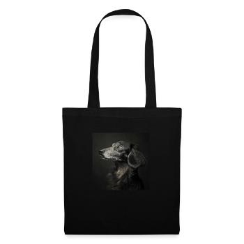 Black Animals - Old Dog - Tote Bag - black - Front