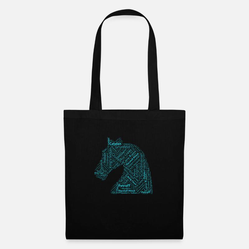 Chess Openings - Tote Bag - black