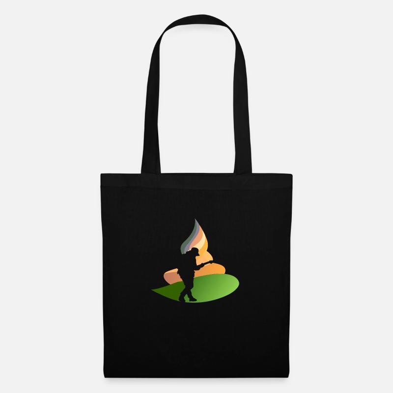Guitariste - Sac en tissu - noir