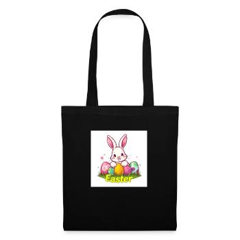 Ei Love Easter! - Stoffbeutel - Schwarz - Vorne