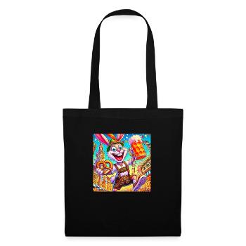 BAVARIA BUNNY - Tote Bag - black - Front