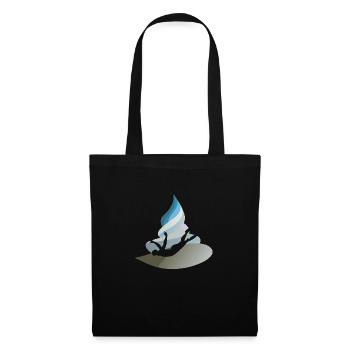 Nageur, Plongeur, Sauveteur - Sac en tissu - noir - Devant
