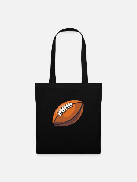 american football team mannschaft - Stoffbeutel - Schwarz