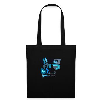Voilier Bateau à voile - Sac en tissu - noir - Devant