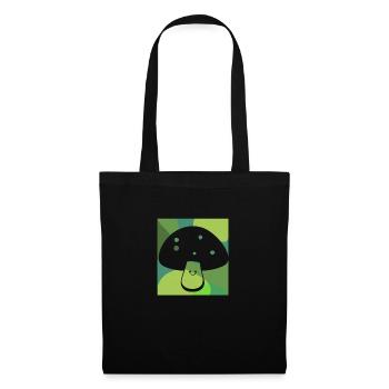Champignons végétariens vénéneux - Sac en tissu - noir - Devant