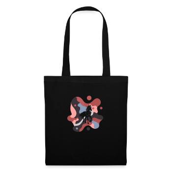 Cheval Sabots Equestrian - Sac en tissu - noir - Devant