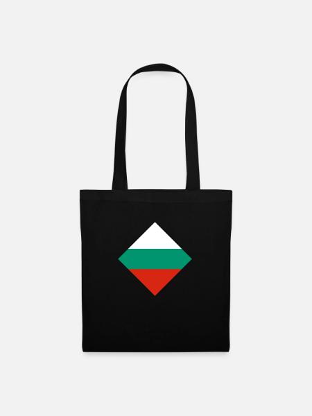 Bulgarien - Stoffbeutel - Schwarz