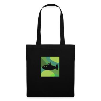Sous-marin Marine Sous-marin - Sac en tissu - noir - Devant