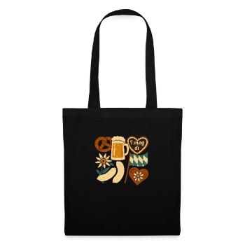 Bavière - Sac en tissu - noir - Devant