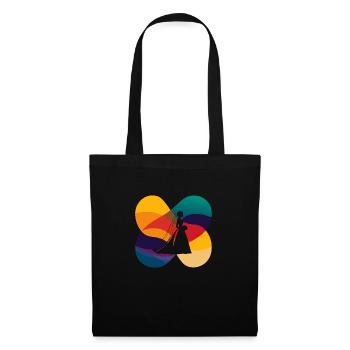 Robe de mariée de fiançailles - Sac en tissu - noir - Devant