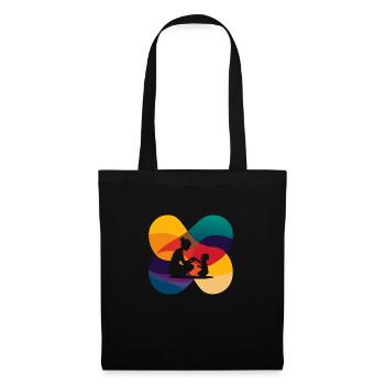 Nounou Aide Parentale Baby-sitter - Sac en tissu - noir - Devant