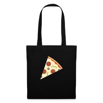 Pizza Slice - Tote Bag - black - Front