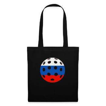 Pickleball Russie - Sac en tissu - noir - Devant