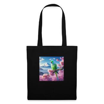 Parrot love - Tote Bag - black - Front