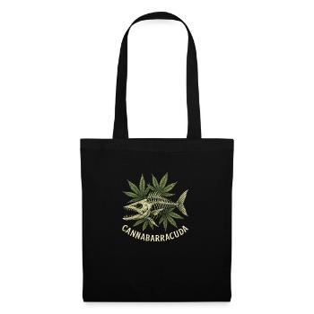 Cannabarracuda - Stoffbeutel - Schwarz - Vorne