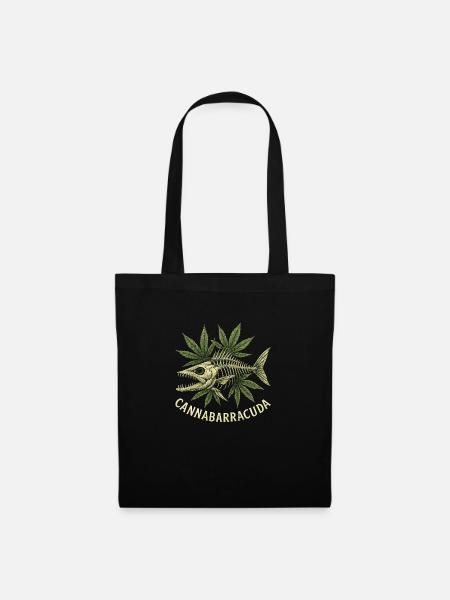 Cannabarracuda - Stoffbeutel - Schwarz