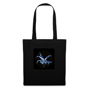 Curled leaf, inverted - Tote Bag - black - Front