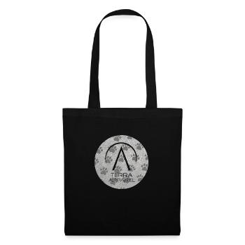 Dog Paw Pattern - Jungle Vibes - Tote Bag - black - Front