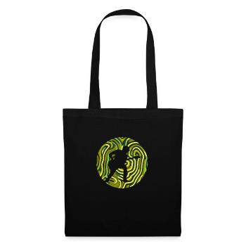 Guitariste Hardrock Basser - Sac en tissu - noir - Devant