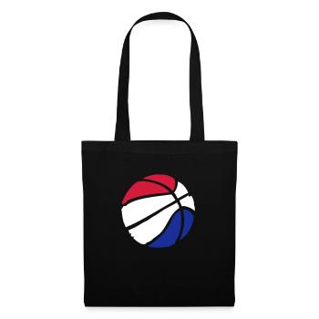 Basket-ball Basketball Basket - Sac en tissu - noir - Devant
