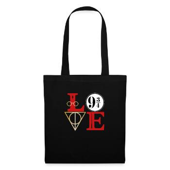 Love 9 3/4 - Tote Bag - black - Front