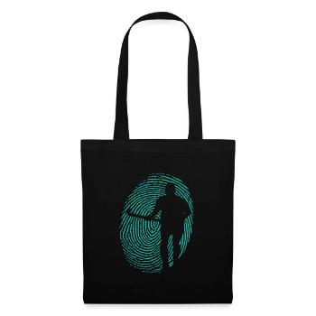 Hockey sur gazon Hockey ADN balle de gazon artificiel - Sac en tissu - noir - Devant