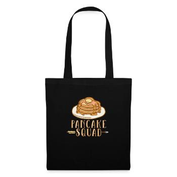 Pfannkuchen - Stoffbeutel - Schwarz - Vorne