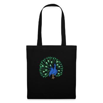 Peacock - Tote Bag - black - Front