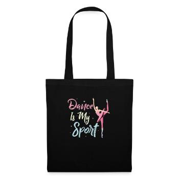 Dance Is My Sport Ballerina Ballet - Tote Bag - black - Front
