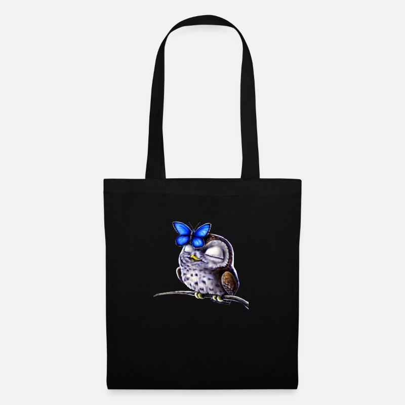 Eulemite butterfly - Tote Bag - black