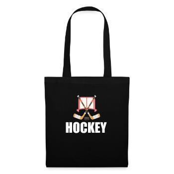 Hockey - Sac en tissu - noir - Devant