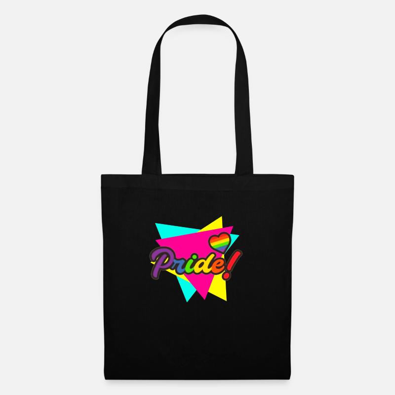 Gay Pride - Stoffbeutel - Schwarz