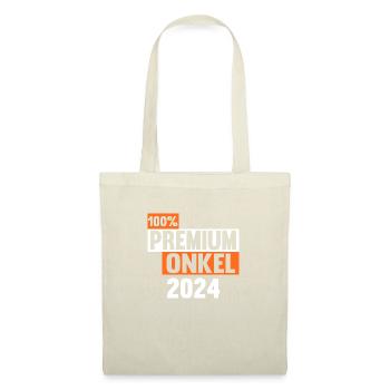Werdender Onkel 2031 - Stoffbeutel - Natur - Vorne