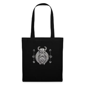Puissance nordique - Sac en tissu - noir - Devant