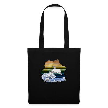 Dolphin - Tote Bag - black - Front