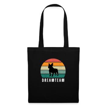 Dreamteam - Stoffbeutel - Schwarz - Vorne