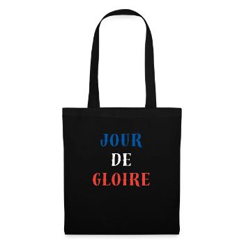 JOUR DE GLOIRE FRANCE SPORT - Sac en tissu - noir - Devant