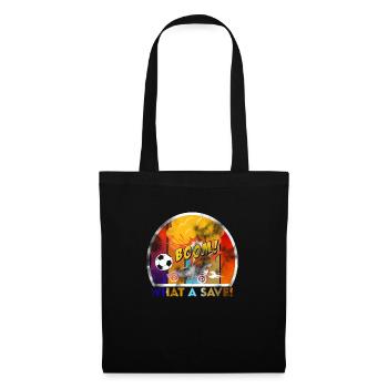 Rocket RC Car League Soccer Retro Vintage - Sac en tissu - noir - Devant