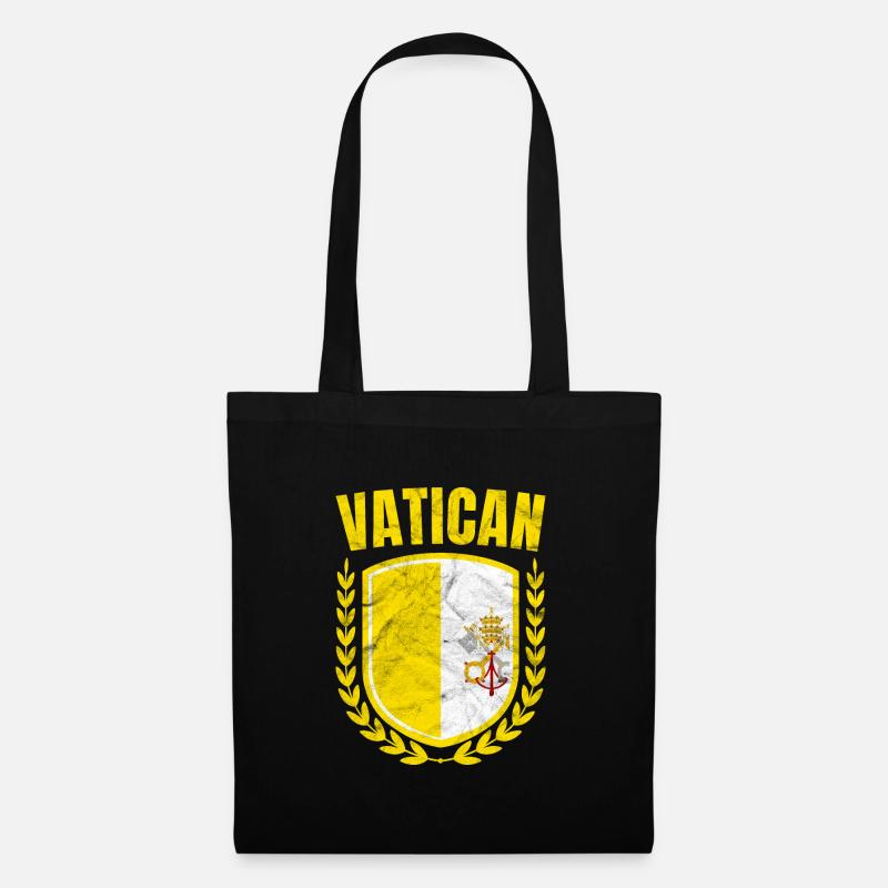 Vatikan - Stoffbeutel - Schwarz