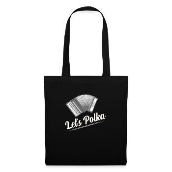 Accordon Let’s Polka Pride - Sac en tissu - noir - Devant