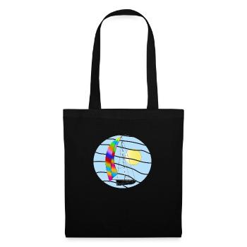 On the way to the distance. - Tote Bag - black - Front