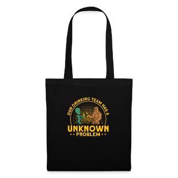 Cryptozoologie Kryptoide Monster Nerd Cadeau - Sac en tissu - noir - Devant