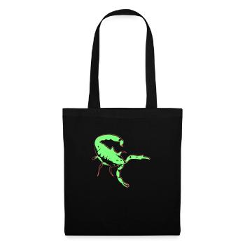Skorpion Skorpion giftig Vector Spinnentier Tier - Stoffbeutel - Schwarz - Vorne