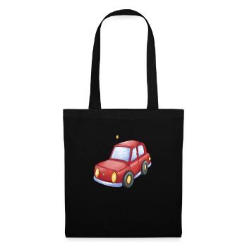Toys Car Retro Cars Toys - Tote Bag - black - Front