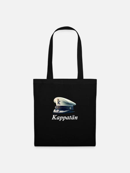 Kappatän Meme Kappa Wortwitz - Stoffbeutel - Schwarz