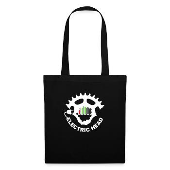 electric head for eBikers - Tote Bag - black - Front