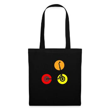 E-Scooter Scooter - Tote Bag - black - Front