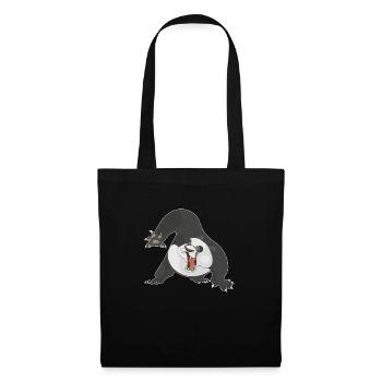 Panda - Tote Bag - black - Front