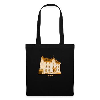 Wörth Town Hall Rhein Germersheim Rhineland-Palatinate - Tote Bag - black - Front