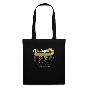 Awesome Since 1979 Anniversary 1979 Vintage 197 - Tote Bag - black - Front